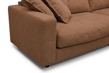 Valencia Soffgrupp Extra Djup 4-sits Soffa + Fåtölj - Rostbrun - Möbler - Soffa - Soffgrupp