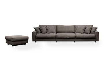 Valencia Soffgrupp Extra Djup 5-sits Soffa + Fotpall