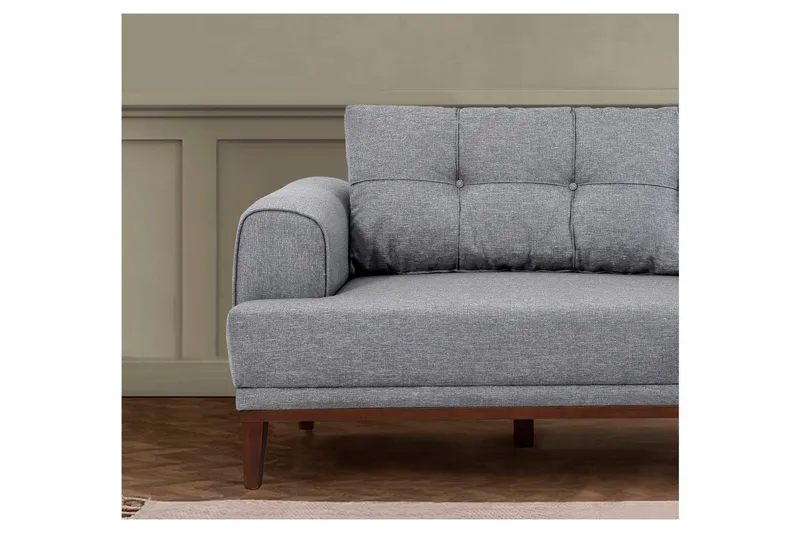 Valsot 3-sits Soffa - Grå - Möbler - Soffa - 3 sits soffa