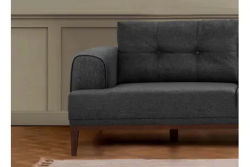 Valsot 4-sits Soffa med Divan - Antracit - Möbler - Soffa - Divansoffa & schäslongsoffa - 4 sits soffa med divan