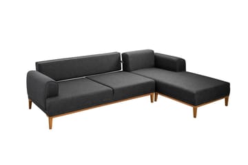 Valsot 4-sits Soffa med Divan - Antracit - Möbler - Soffa - Divansoffa & schäslongsoffa - 4 sits soffa med divan