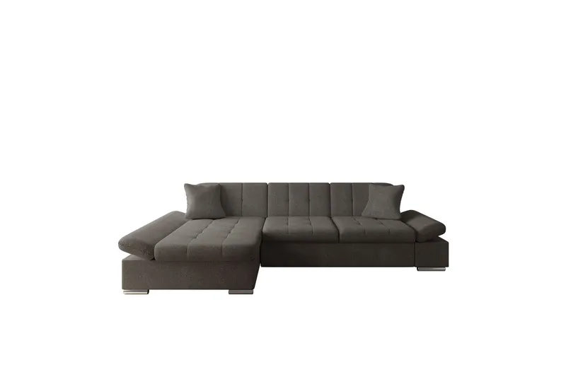Vananda Soffa med Divan 3-sits, Brun