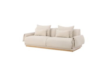 Vanlig Soffa utan divan & schäslong VIND Soffa VIND 3-sits Mollösund 237x95x82 cm Beige Beige - Möbler - Soffa - 3 sits soffa