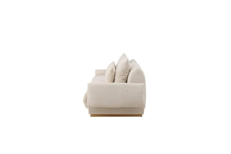 Vanlig Soffa utan divan & schäslong VIND Soffa VIND 3-sits Mollösund 237x95x82 cm Beige Beige - Möbler - Soffa - 3 sits soffa