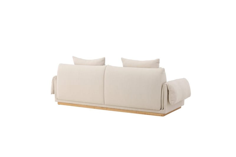 Vanlig Soffa utan divan & schäslong VIND Soffa VIND 3-sits Mollösund 237x95x82 cm Beige Beige - Möbler - Soffa - 3 sits soffa