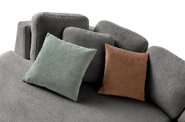 Venezia Hörnsoffa 310x75x105 cm - Antracit - Möbler - Soffa - Hörnsoffa