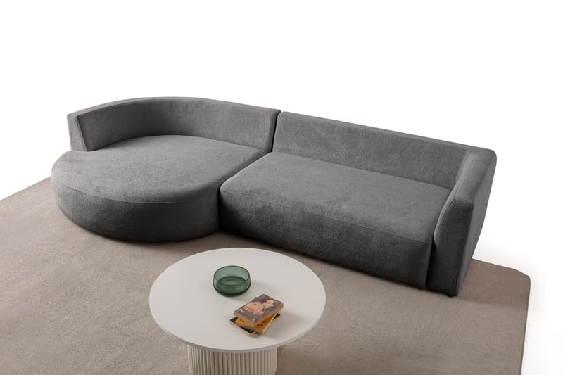 Venezia Hörnsoffa 310x75x105 cm - Antracit - Möbler - Soffa - Hörnsoffa