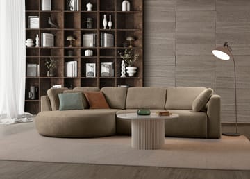 Venezia Hörnsoffa 310x75x105 cm - Brun - Möbler - Soffa - Hörnsoffa