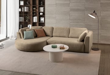 Venezia Hörnsoffa 310x75x105 cm - Brun - Möbler - Soffa - Hörnsoffa