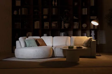 Venezia Hörnsoffa 310x75x105 cm - Vit - Möbler - Soffa - Hörnsoffa