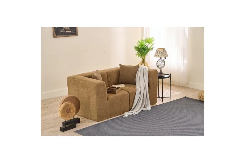 Veyno Soffa 2-sits - Brun - Möbler - Soffa - 2 sits soffa