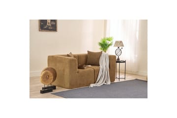 Veyno Soffa 2-sits - Brun - Möbler - Soffa - Modulsoffa - Komplett modulsoffa