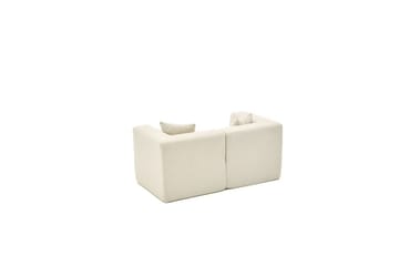 Veyno Soffa 2-sits - Cream - Möbler - Soffa - Modulsoffa - Komplett modulsoffa