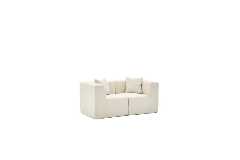 Veyno Soffa 2-sits - Cream - Möbler - Soffa - Modulsoffa - Komplett modulsoffa