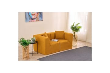 Veyno Soffa 2-sits - Orange - Möbler - Soffa - 2 sits soffa