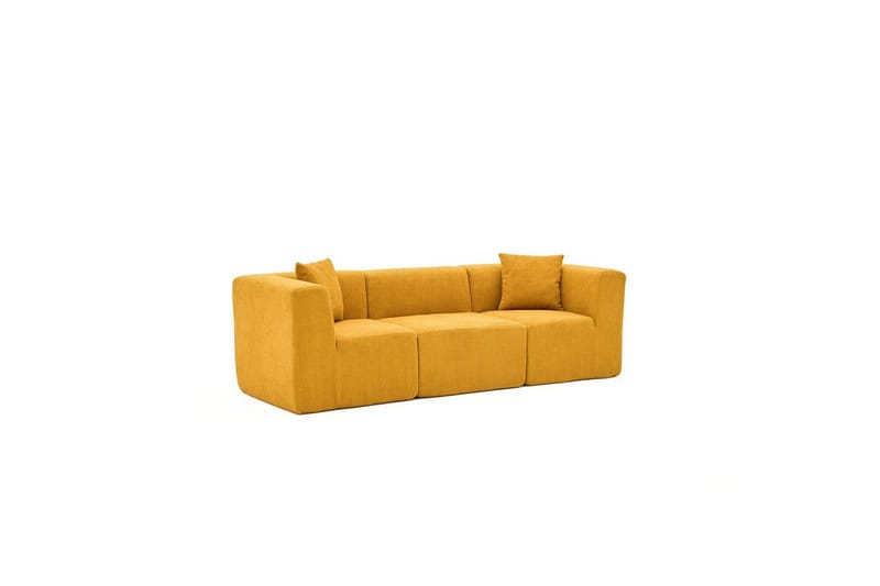 Veyno Soffa 3-sits - Orange - Möbler - Soffa - 3 sits soffa