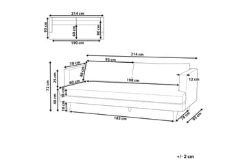 Viklund Soffa 3-sits - Grön - Möbler - Soffa - 3 sits soffa