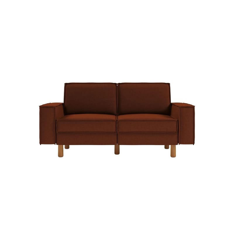 Vilsa 2-sits Soffa - Röd - Möbler - Soffa - Sammetssoffa
