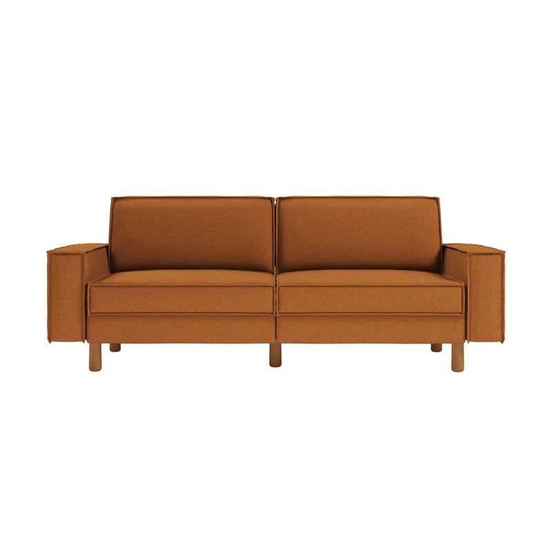 Vilsa 3-sits Soffa - Brun/Flerfärgad - Möbler - Soffa - Sammetssoffa
