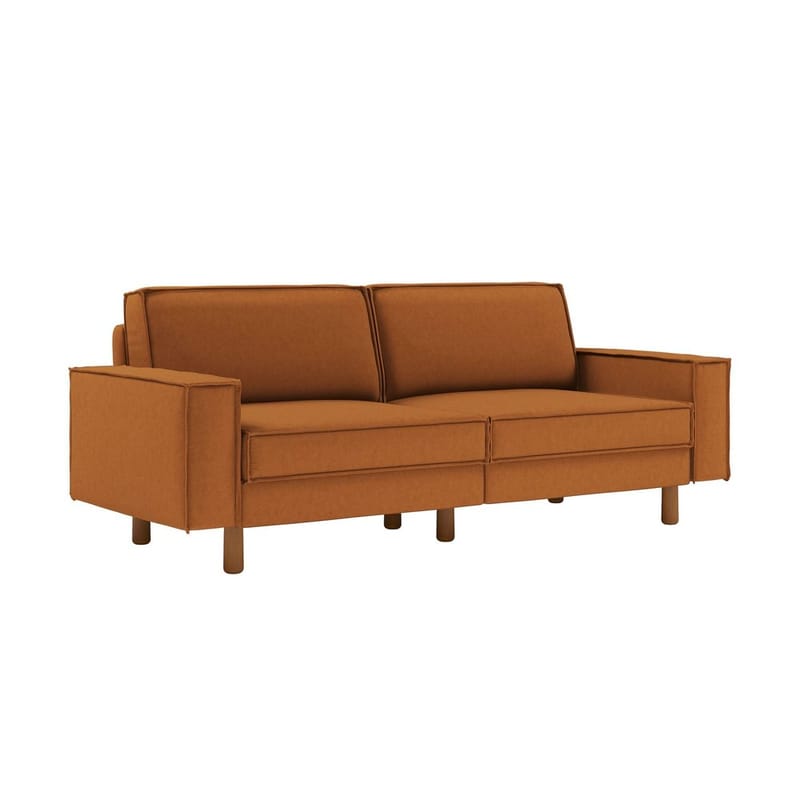 Vilsa 3-sits Soffa - Brun/Flerfärgad - Möbler - Soffa - Sammetssoffa