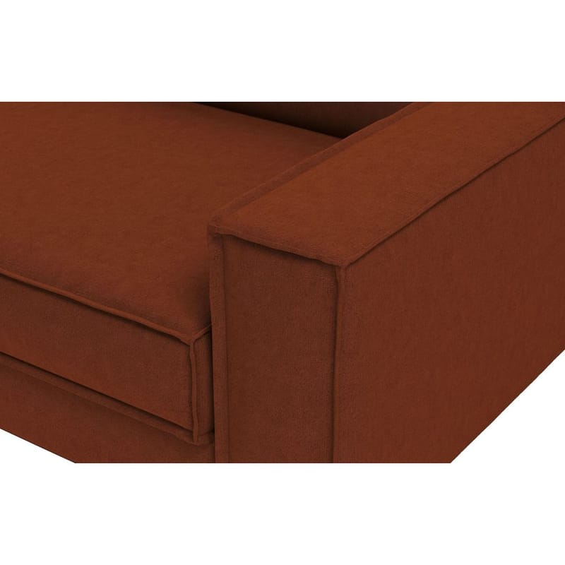 Vilsa 3-sits Soffa - Röd - Möbler - Soffa - Sammetssoffa