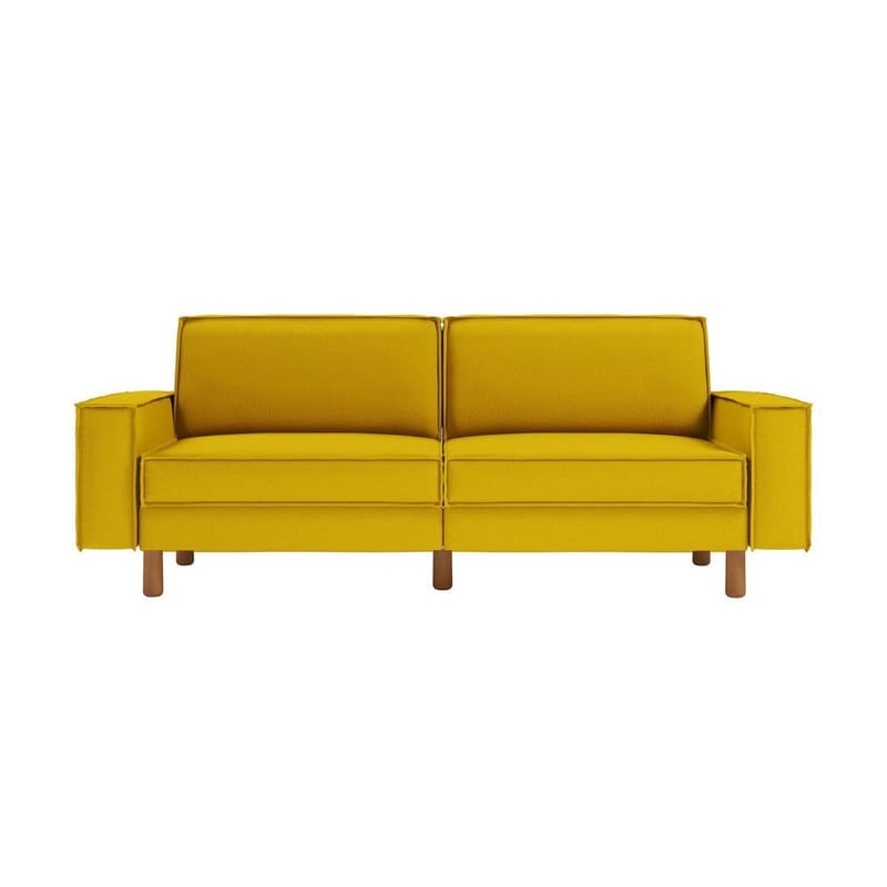 Vilsa 3-sits Soffa - Senapsgul - Möbler - Soffa - 3 sits soffa