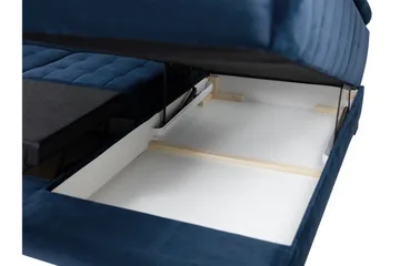 Warwick Bäddsoffa med Schäslong 3-sits - Grön - Möbler - Soffa - Sammetssoffa