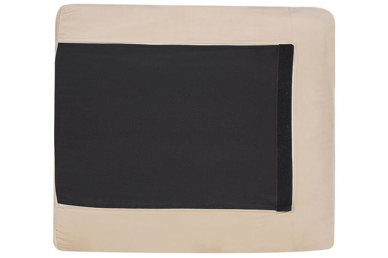 Woodal Hörnsoffa 4-sits - Beige/Svart - Möbler - Soffa - Sammetssoffa