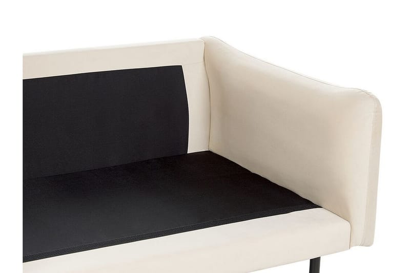 Woodal Hörnsoffa 4-sits - Beige/Svart - Möbler - Soffa - Sammetssoffa