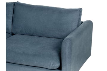 Woodal Hörnsoffa 4-sits - Blå/Svart - Möbler - Soffa - Hörnsoffa