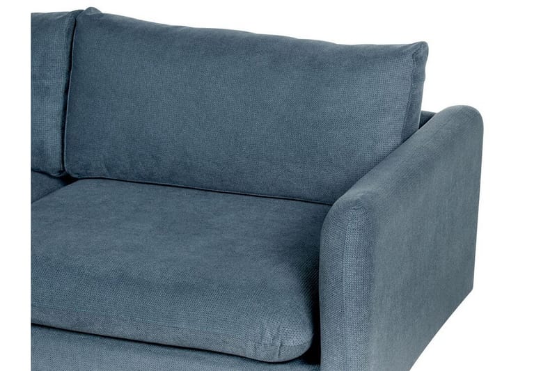 Woodal Hörnsoffa 4-sits - Blå/Svart - Möbler - Soffa - Hörnsoffa