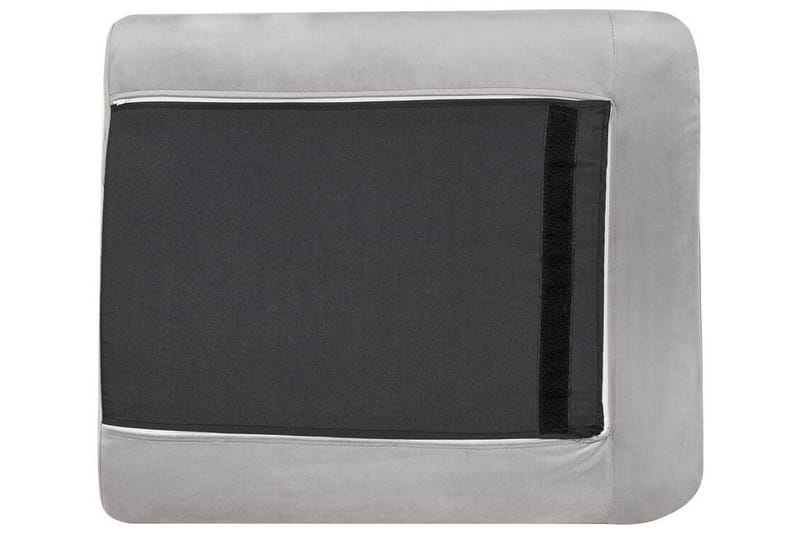 Woodal Hörnsoffa 4-sits - Grå/Svart - Möbler - Soffa - Sammetssoffa