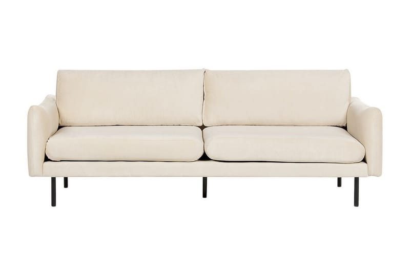 Woodal Soffa 3-sits, Beige/Svart