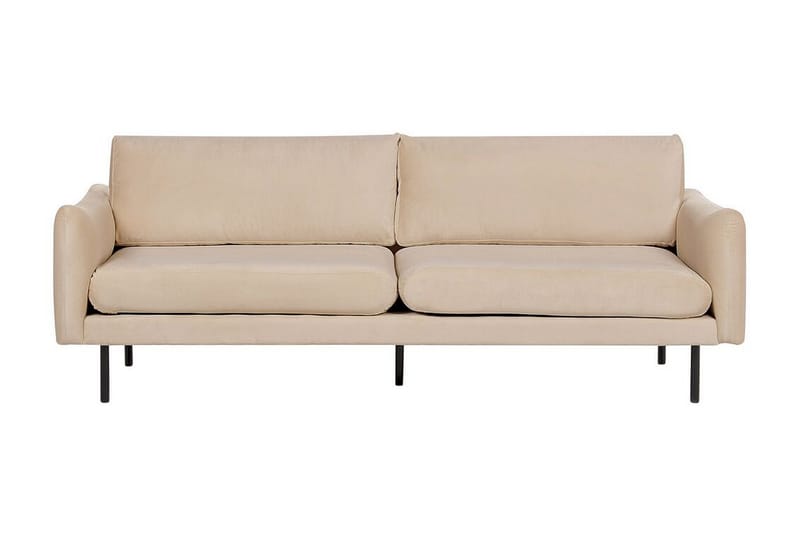 Woodal Soffa 3-sits, Beige/Svart