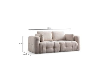 Yvara Soffa 2-sits - Beige - Möbler - Soffa - 2 sits soffa