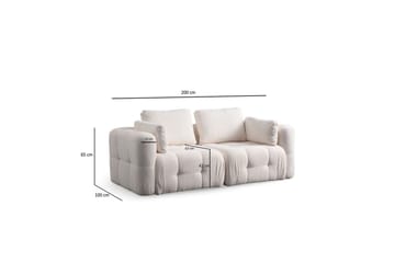 Yvara Soffa 2-sits - Beige - Möbler - Soffa - 2 sits soffa