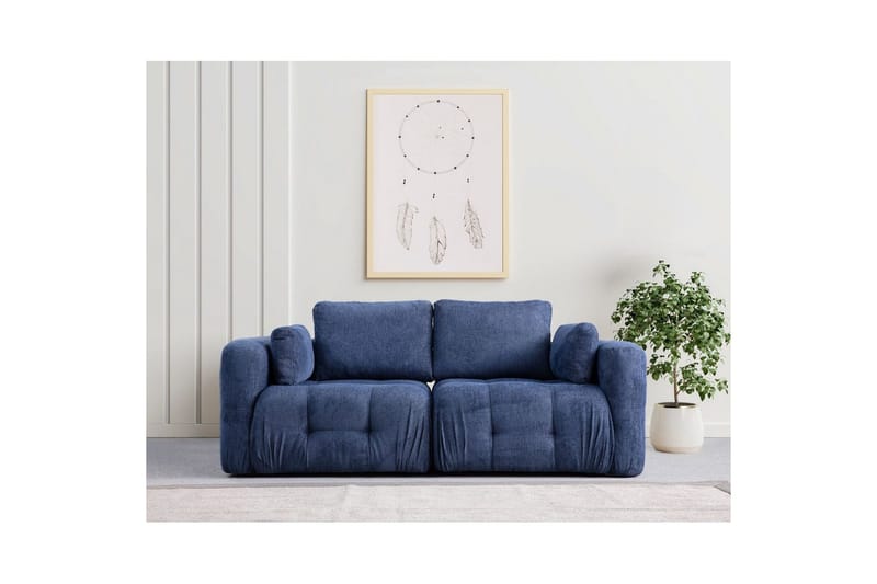 Yvara Soffa 2-sits - Marinblå - Möbler - Soffa - Modulsoffa - Komplett modulsoffa