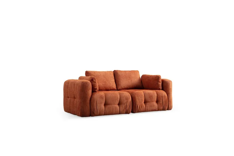 Yvara Soffa 2-sits - Orange - Möbler - Soffa - Modulsoffa - Komplett modulsoffa
