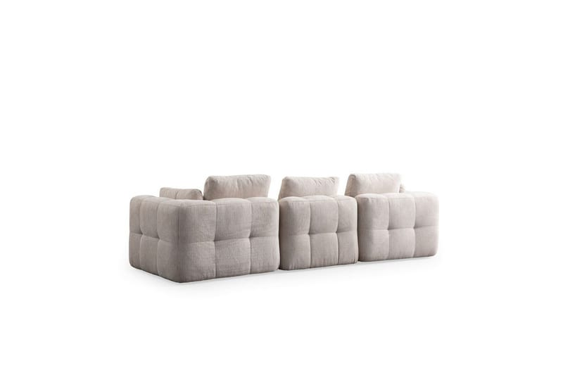 Yvara Soffa 3-sits - Beige - Möbler - Soffa - Modulsoffa - Komplett modulsoffa