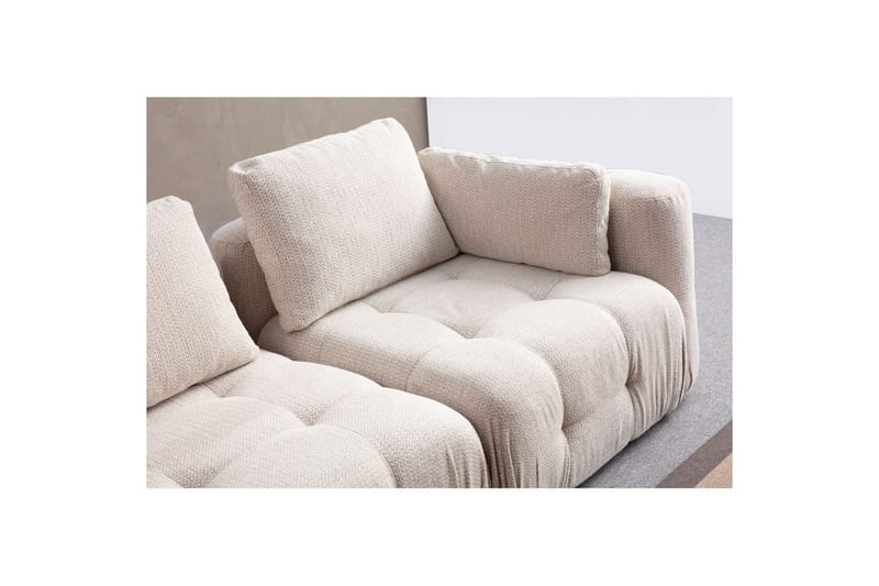 Yvara Soffa 3-sits - Beige - Möbler - Soffa - Modulsoffa - Komplett modulsoffa