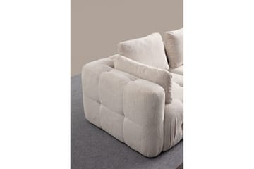 Yvara Soffa 3-sits - Beige - Möbler - Soffa - Modulsoffa - Komplett modulsoffa