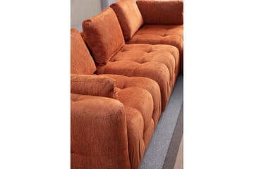 Yvara Soffa 3-sits - Orange - Möbler - Soffa - Modulsoffa - Komplett modulsoffa