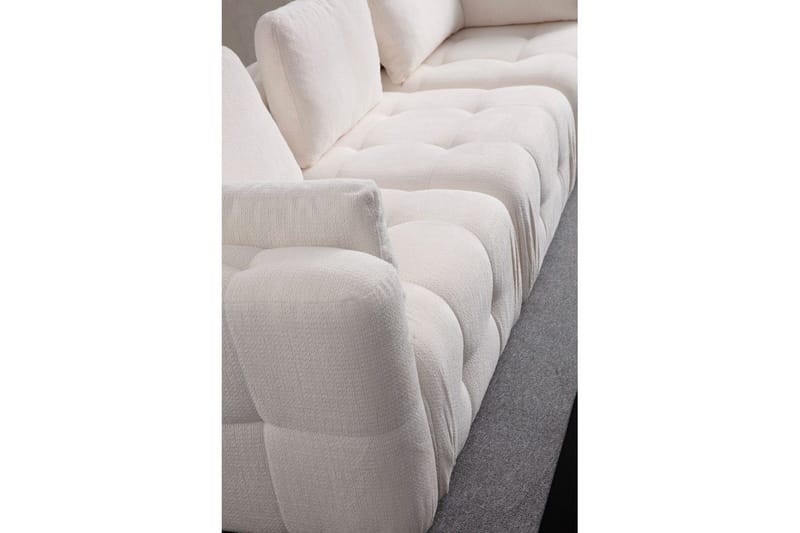 Yvara Soffa 3-sits - Vit - Möbler - Soffa - Modulsoffa - Komplett modulsoffa