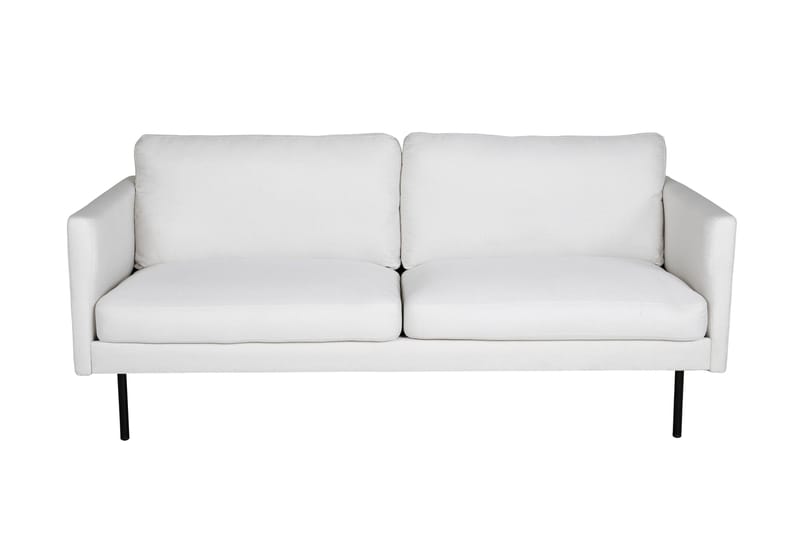 Zoom 2-sits Soffa, Vit