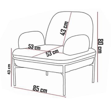 Zyricus Soffgrupp 2-sits Soffa + 2 Fåtöljer Teddy - Antracit - Möbler - Soffa - Soffgrupp
