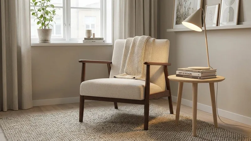 Ängsbro Fåtölj - Beige - Möbler - Fåtölj & stolar - Fåtölj