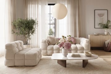 Elise Bubblig Fåtölj - Beige Teddy - Möbler - Fåtölj & stolar - Fåtölj