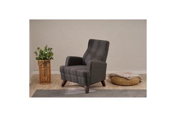 1-sits soffa Iroulport Antracit - Antracit - Möbler - Fåtölj & stolar - Fåtölj