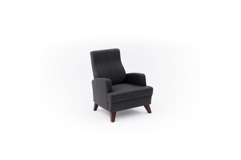 1-sits soffa Iroulport Antracit - Antracit - Möbler - Fåtölj & stolar - Fåtölj