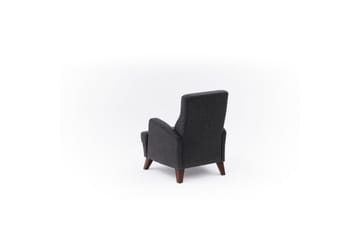 1-sits soffa Iroulport Antracit - Antracit - Möbler - Fåtölj & stolar - Fåtölj